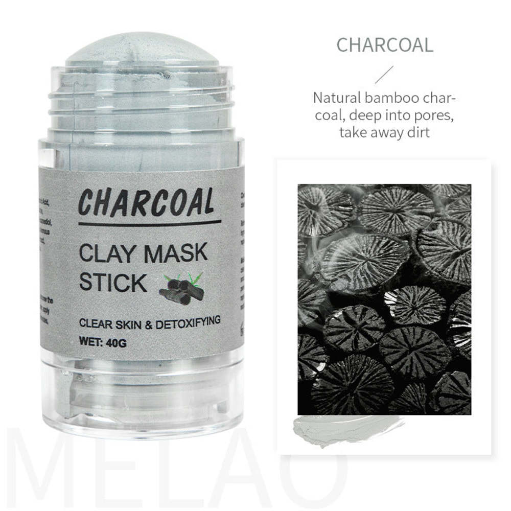 Charcoal - Clear Skin Detoxify - Clay Mask Stick